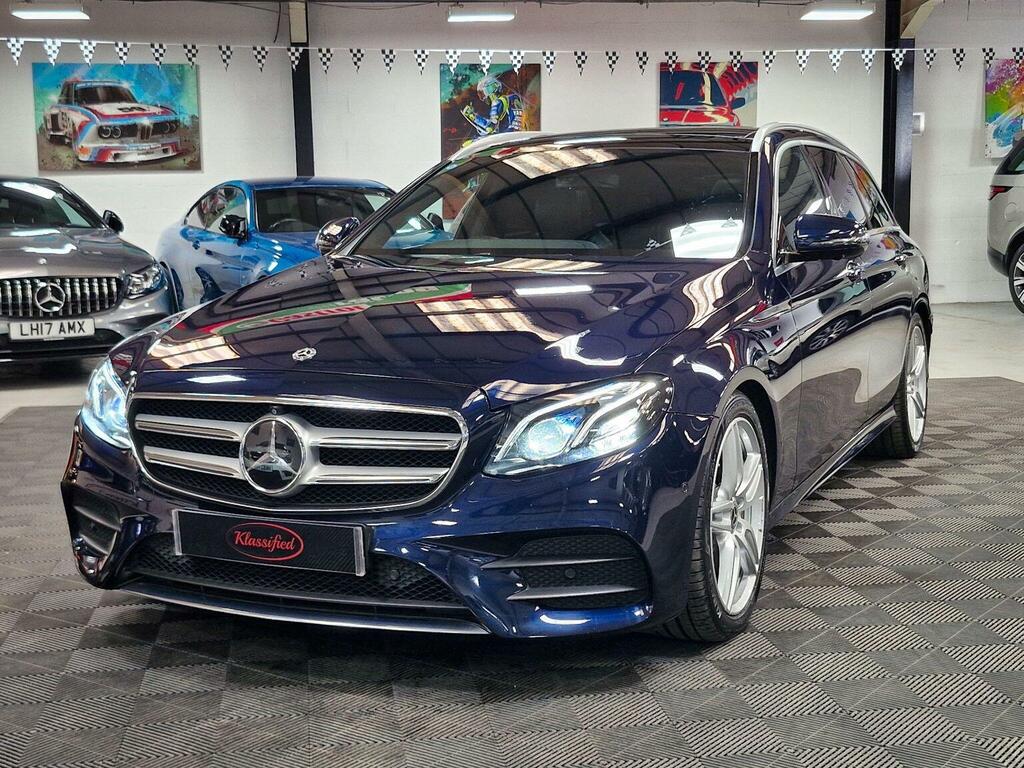 Mercedes-Benz E Class Estate 3.0 E350d V6 Amg Line Premium Plus G-tron LD17FVN Blue #5