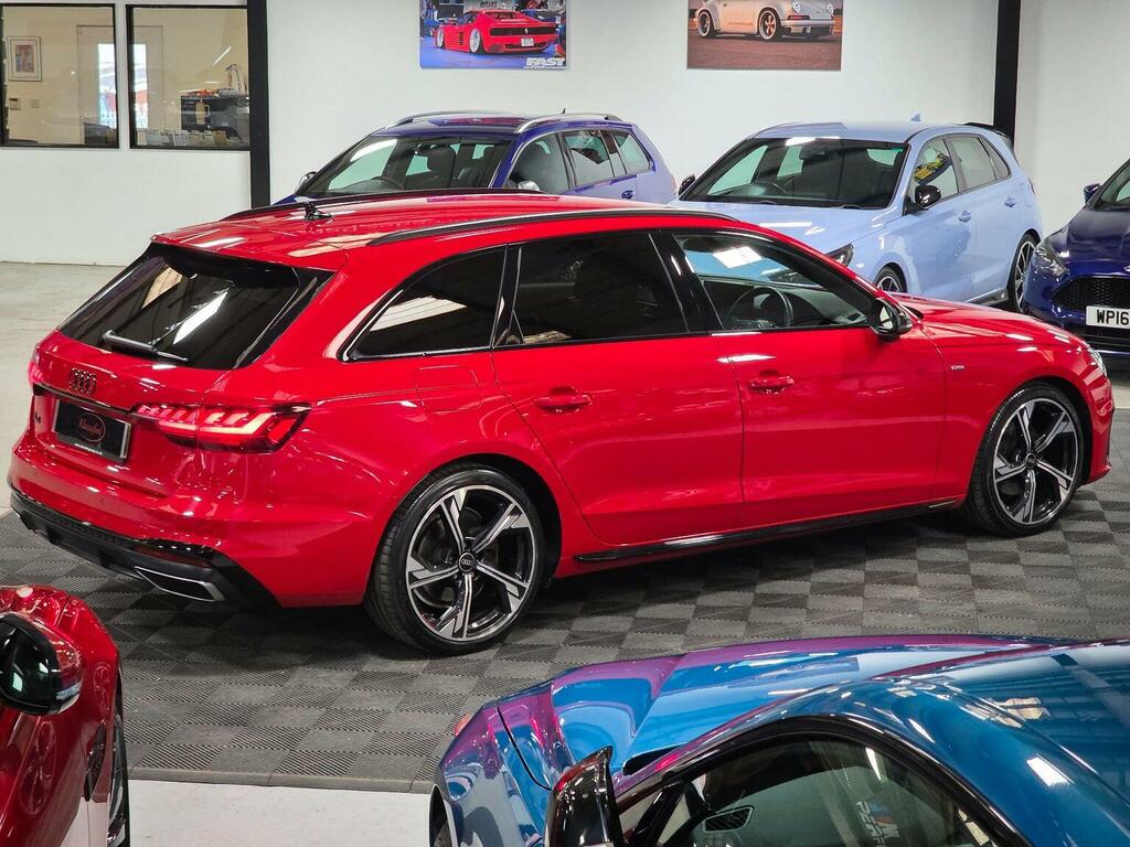 Audi A4 Avant Estate 2.0 Tfsi 35 Black Edition S Tronic Euro 6 Red #6