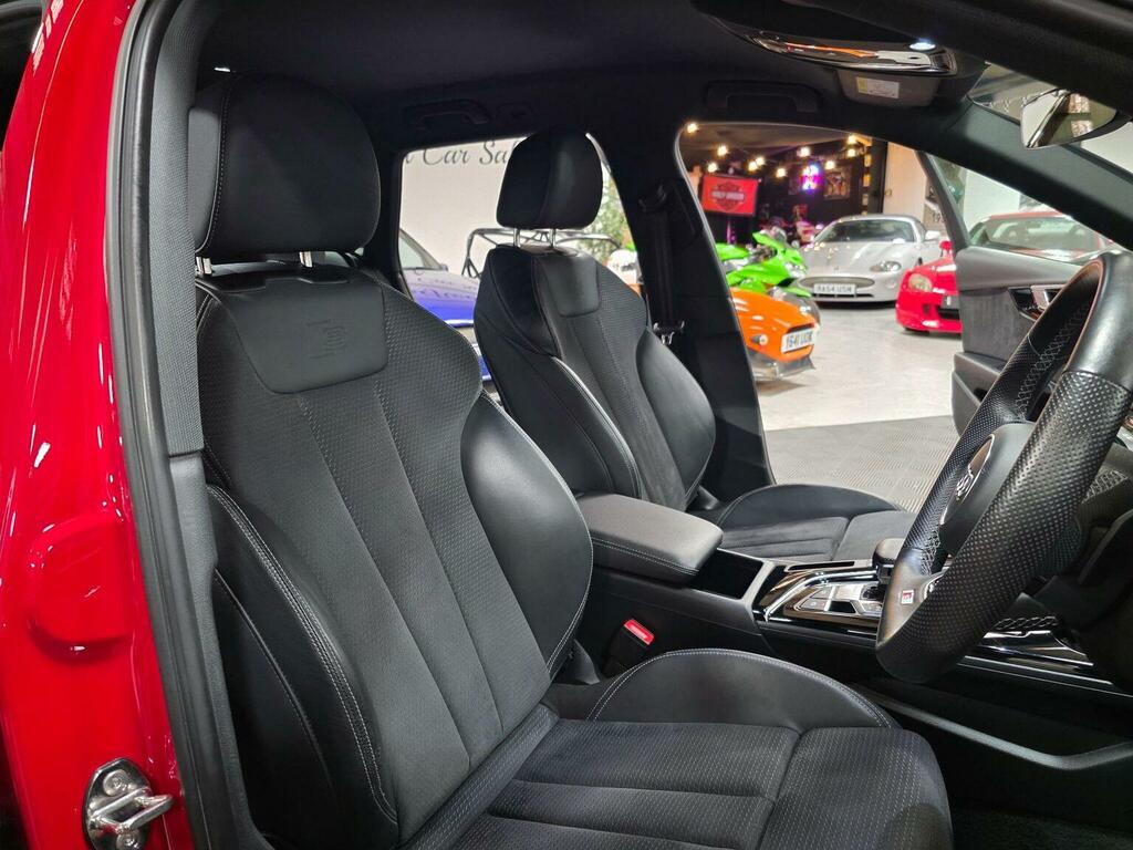 Audi A4 Avant Estate 2.0 Tfsi 35 Black Edition S Tronic Euro 6 Red #4
