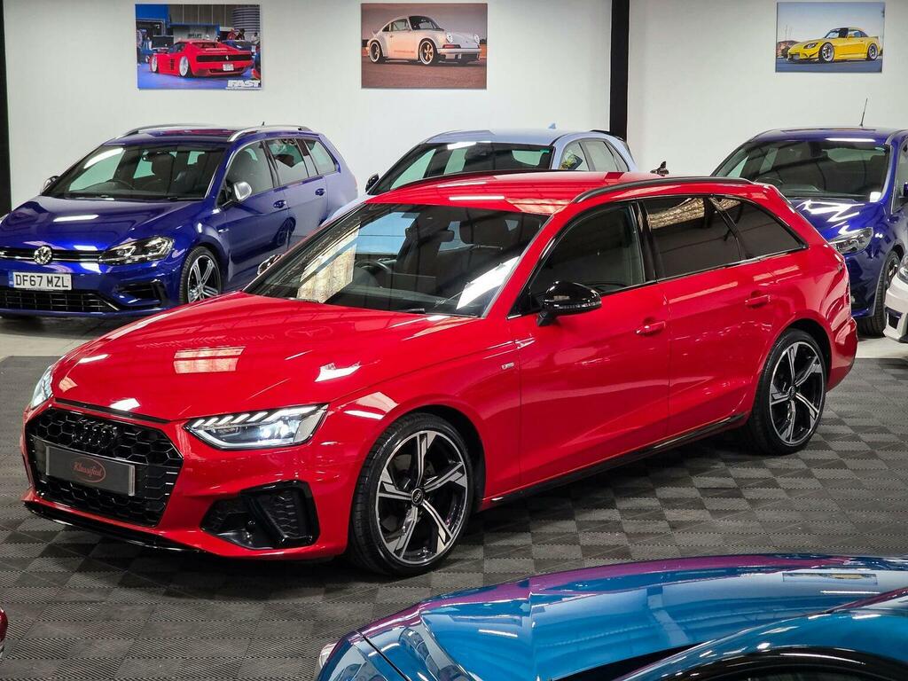 Audi A4 Avant Estate 2.0 Tfsi 35 Black Edition S Tronic Euro 6 Red #5