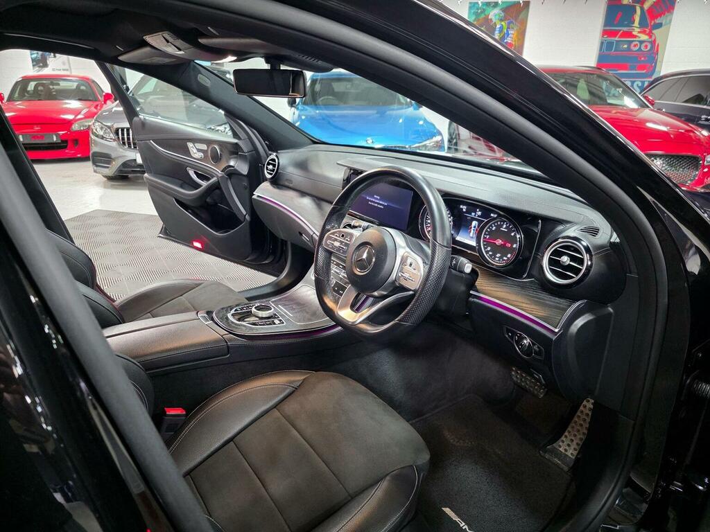 Mercedes-Benz E Class Estate 2.0 E220d Amg Line Premium G-tronic Euro KY68OKE Black #3
