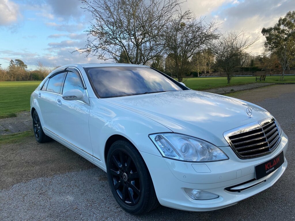 Mercedes-Benz S Class 5.5 S550l V8 G-tronic Euro 5 White