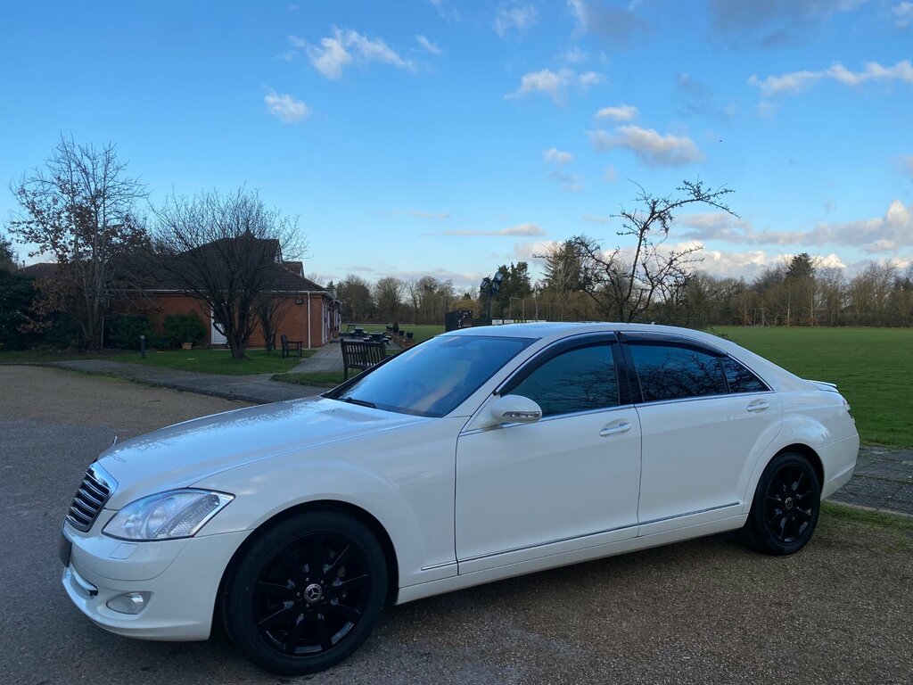 Mercedes-Benz S Class 5.5 S550l V8 G-tronic Euro 5 White #6