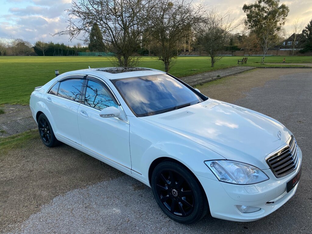 Mercedes-Benz S Class 5.5 S550l V8 G-tronic Euro 5 White #2