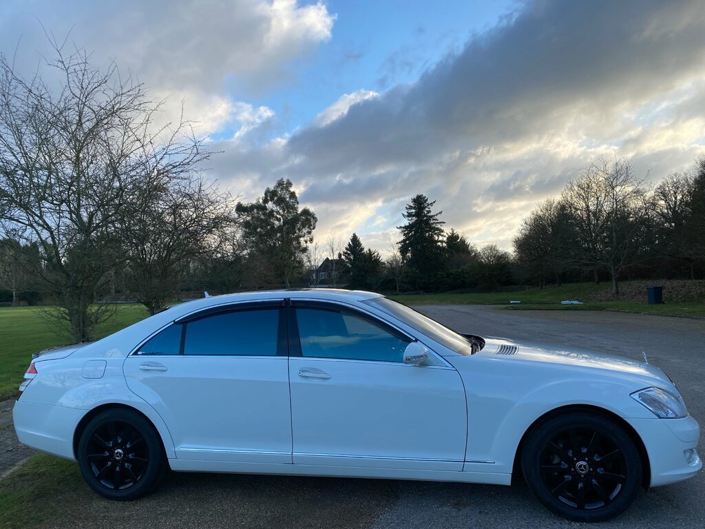 Mercedes-Benz S Class 5.5 S550l V8 G-tronic Euro 5 White #3