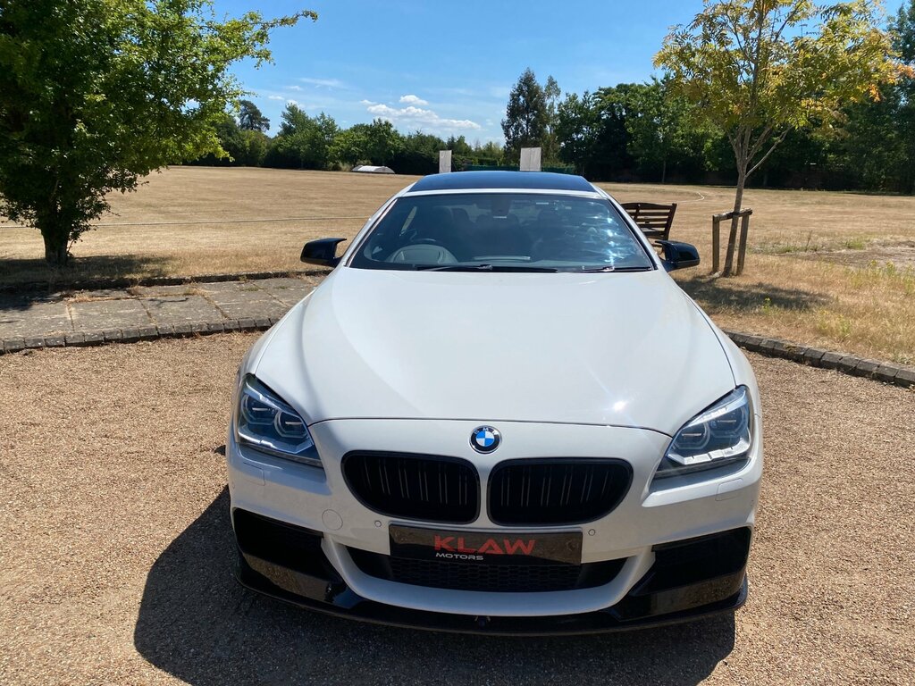 BMW 6 Series Gran Coupe F06 4.4 V8 650I M Sport Euro 6 Ss White #3