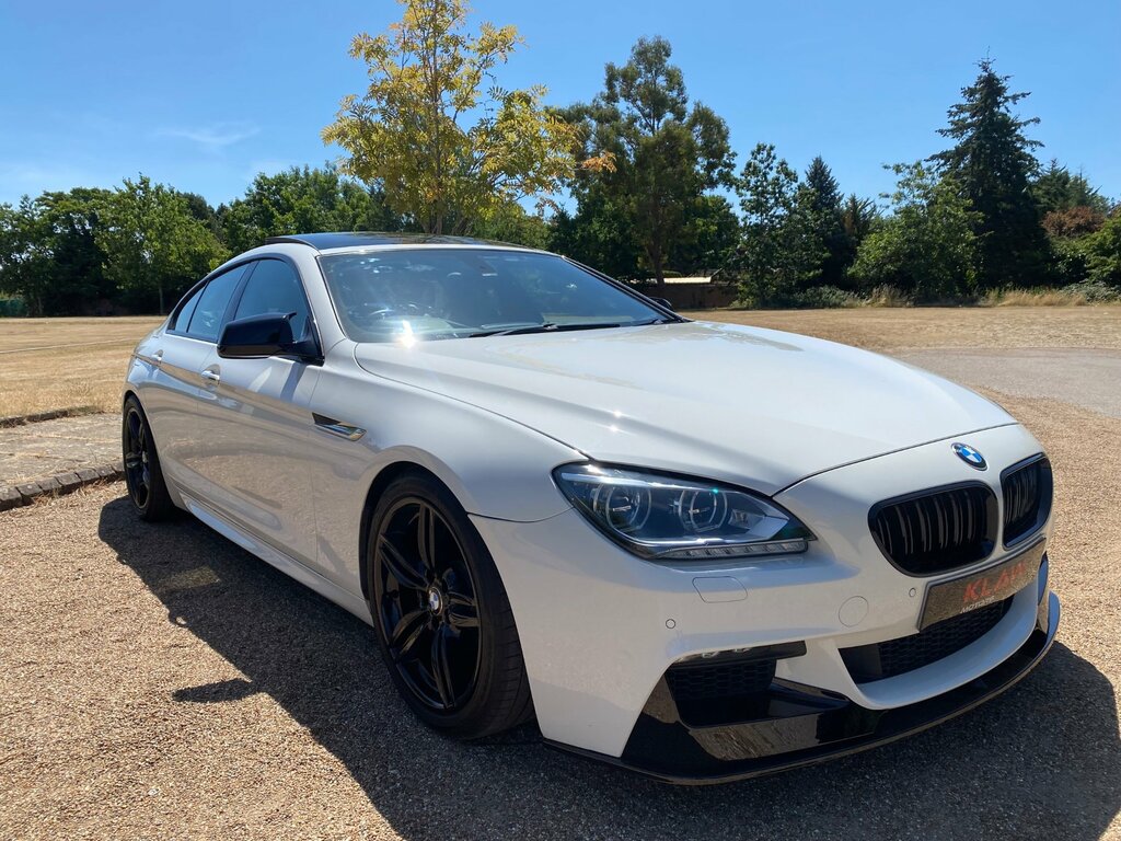 BMW 6 Series Gran Coupe F06 4.4 V8 650I M Sport Euro 6 Ss White #2