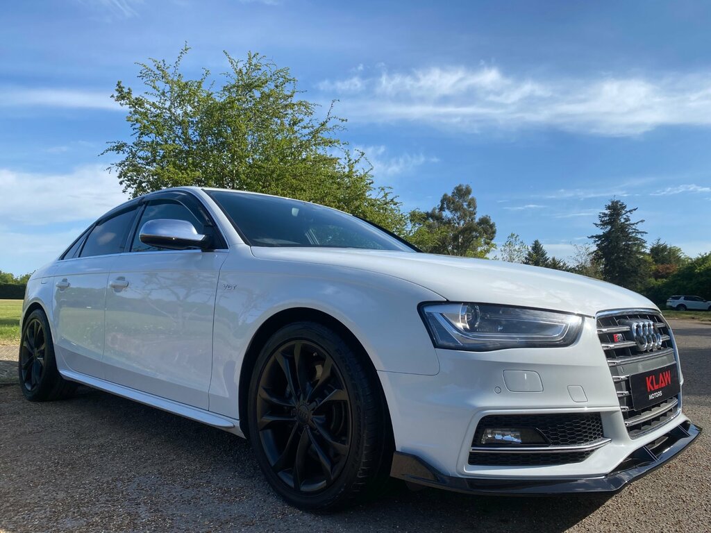 Audi S4 B8.5 3.0 V6 Supercharged S Tronic Quattro Nav Au White