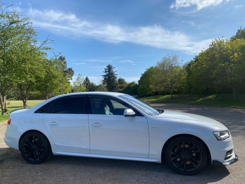 Audi S4 B8.5 3.0 V6 Supercharged S Tronic Quattro Nav Au White #4