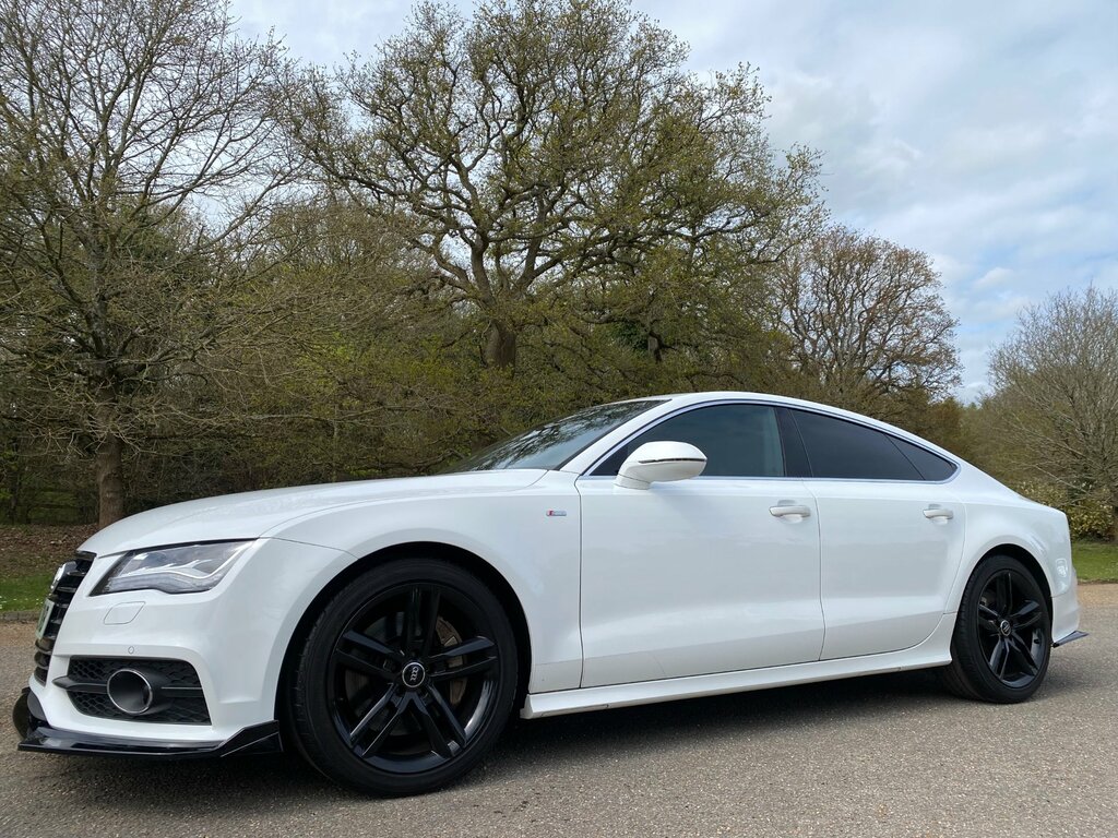 Audi A7 C7 3.0 Tfsi V6 S Line Supercharged Sportback S Tro White #5