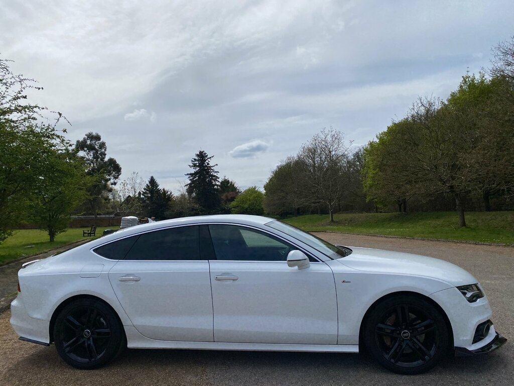 Audi A7 C7 3.0 Tfsi V6 S Line Supercharged Sportback S Tro White #3