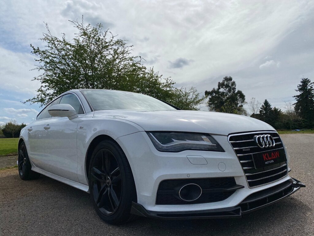 Audi A7 C7 3.0 Tfsi V6 S Line Supercharged Sportback S Tro White