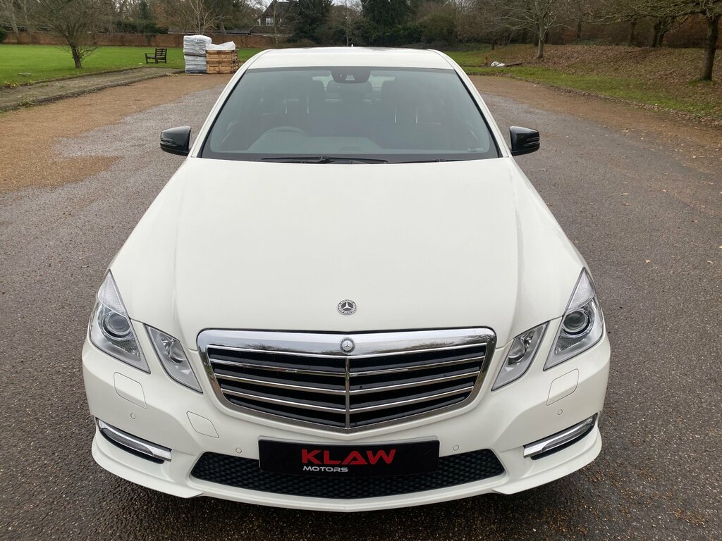 Mercedes-Benz E Class 3.5 E350 V6 Blueefficiency Avantgarde Saloon P RA12WWU White #3
