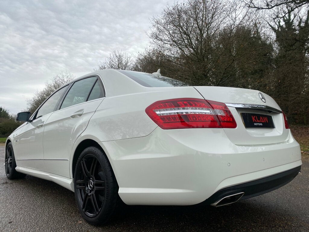 Mercedes-Benz E Class 3.5 E350 V6 Blueefficiency Avantgarde Saloon P RA12WWU White #6