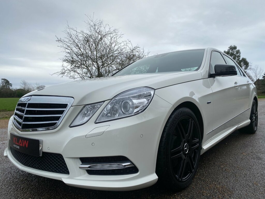 Mercedes-Benz E Class 3.5 E350 V6 Blueefficiency Avantgarde Saloon P RA12WWU White #4
