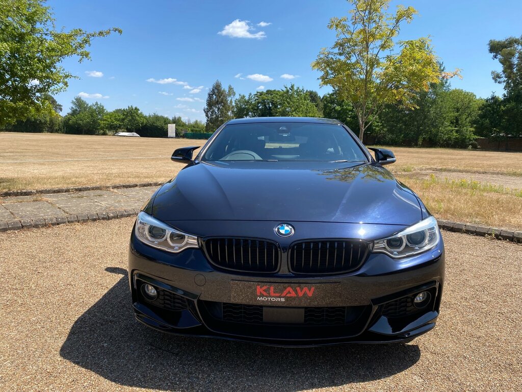 BMW 4 Series Gran Coupe F36 420I M Sport Black #2