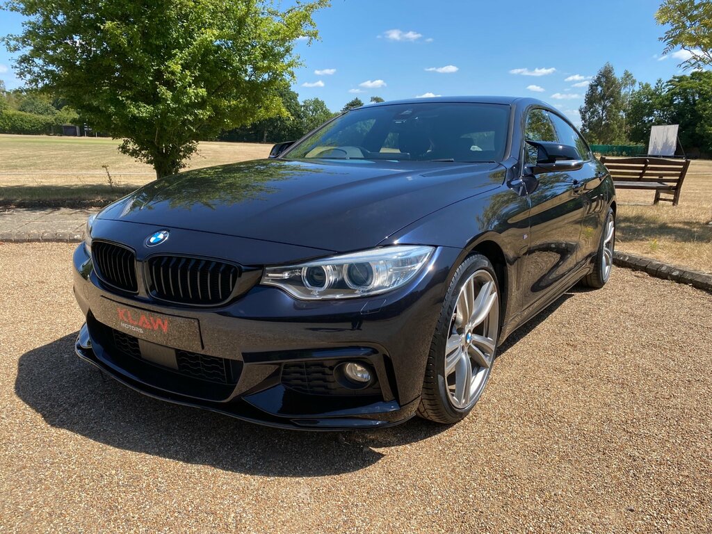 BMW 4 Series Gran Coupe F36 420I M Sport Black #3