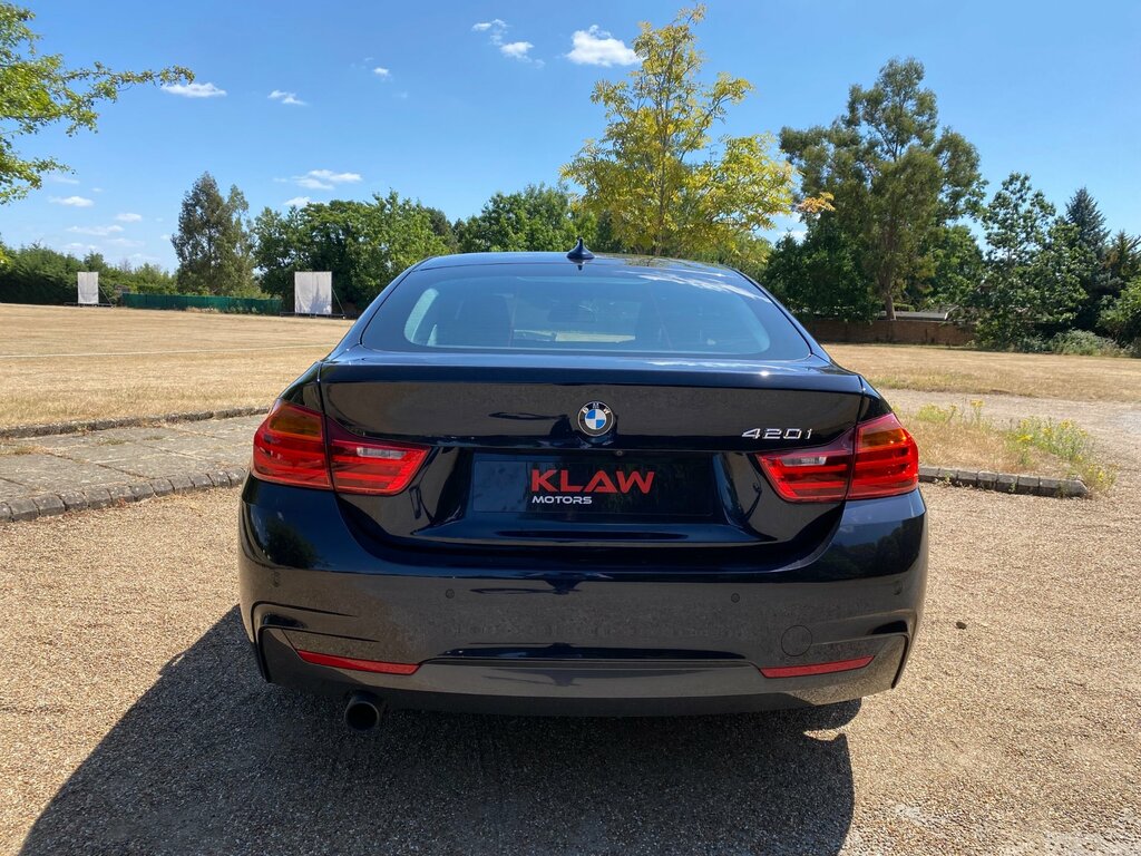 BMW 4 Series Gran Coupe F36 420I M Sport Black #5