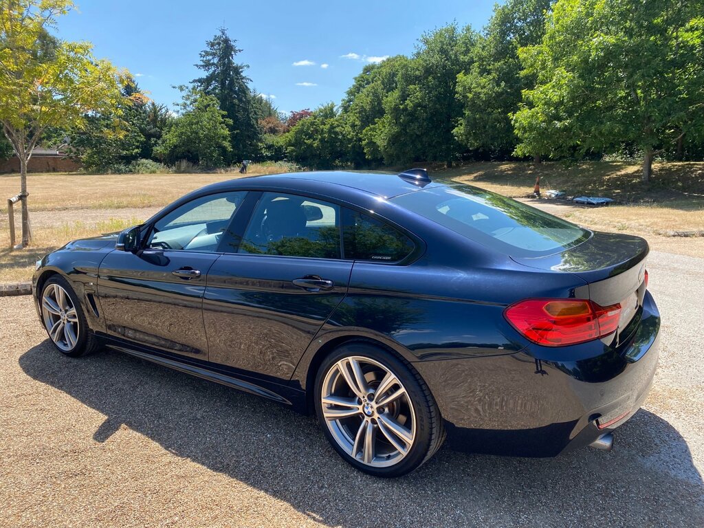 BMW 4 Series Gran Coupe F36 420I M Sport Black #4