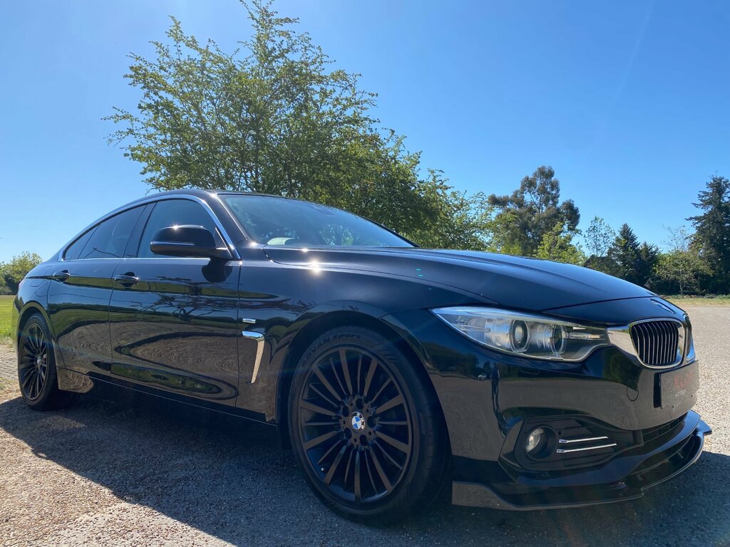 BMW 4 Series Gran Coupe F36 420I Luxury Eur 6Ss Black