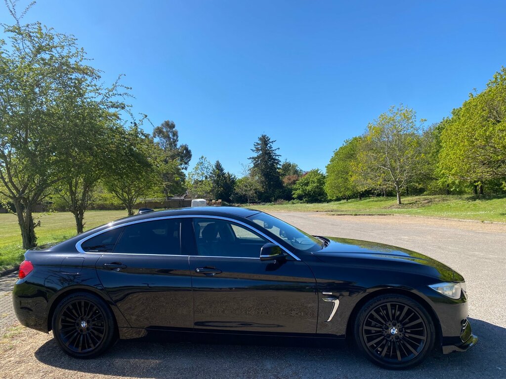 BMW 4 Series Gran Coupe F36 420I Luxury Eur 6Ss Black #4