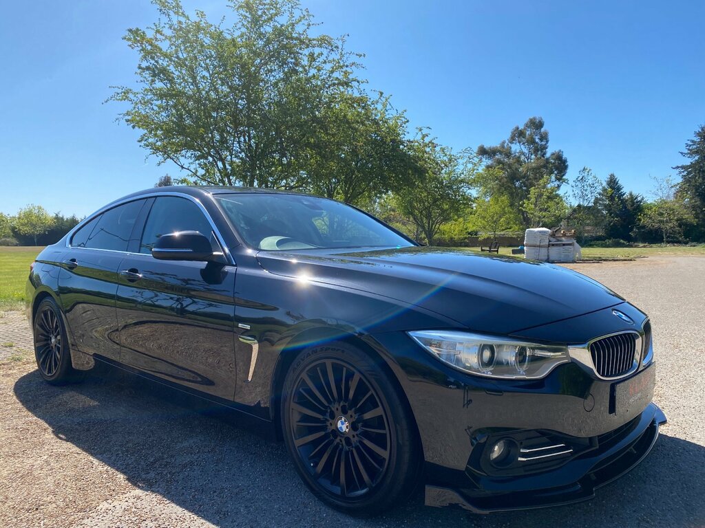 BMW 4 Series Gran Coupe F36 420I Luxury Eur 6Ss Black #2