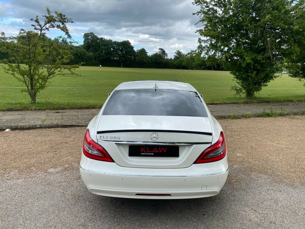 Mercedes-Benz CLS 3.5 Cls350 V6 W218 Blueefficiency G-tronic Euro 5 RA11KJV White #5