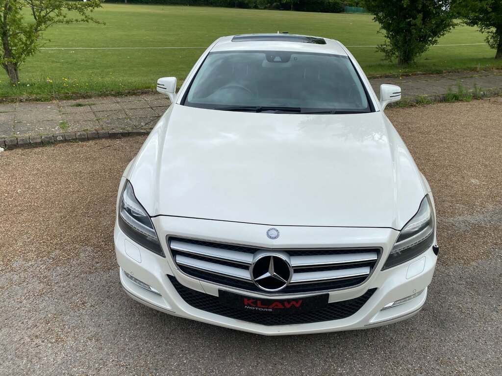Mercedes-Benz CLS 3.5 Cls350 V6 W218 Blueefficiency G-tronic Euro 5 RA11KJV White #2