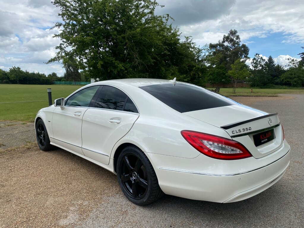 Mercedes-Benz CLS 3.5 Cls350 V6 W218 Blueefficiency G-tronic Euro 5 RA11KJV White #4