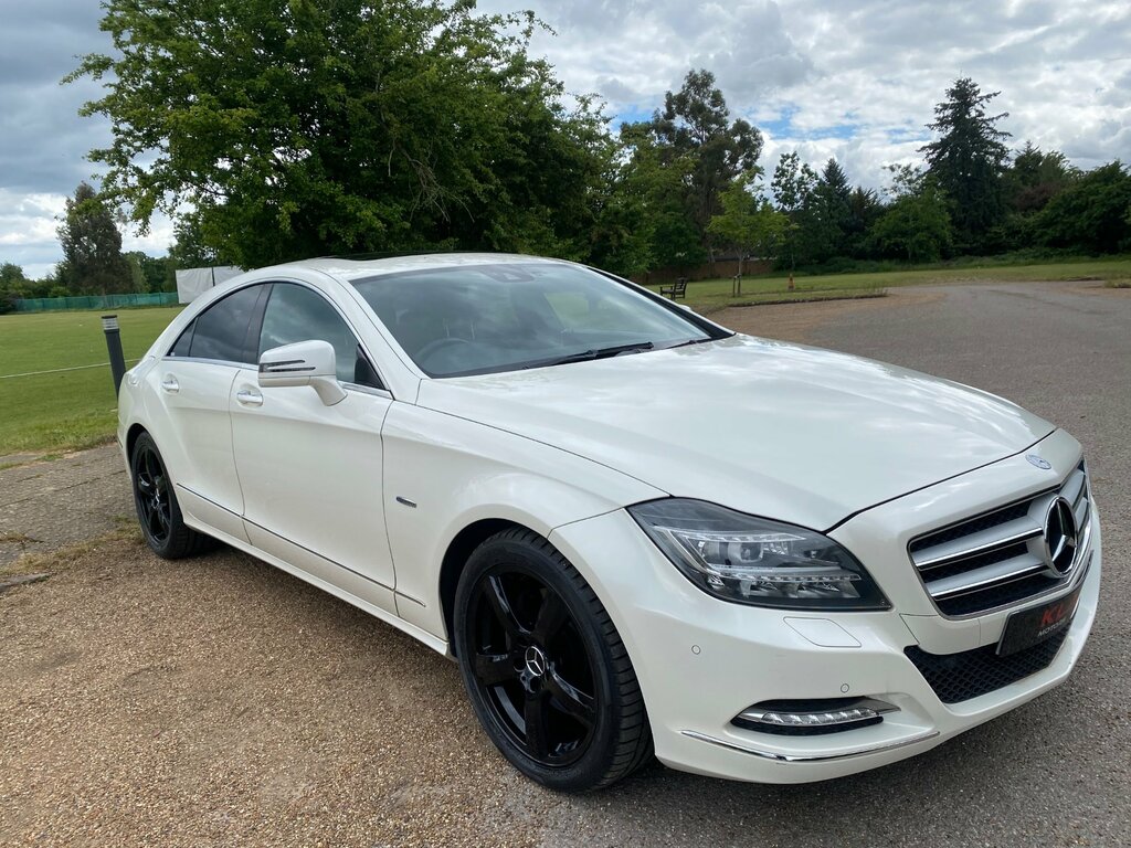 Mercedes-Benz CLS 3.5 Cls350 V6 W218 Blueefficiency G-tronic Euro 5 White