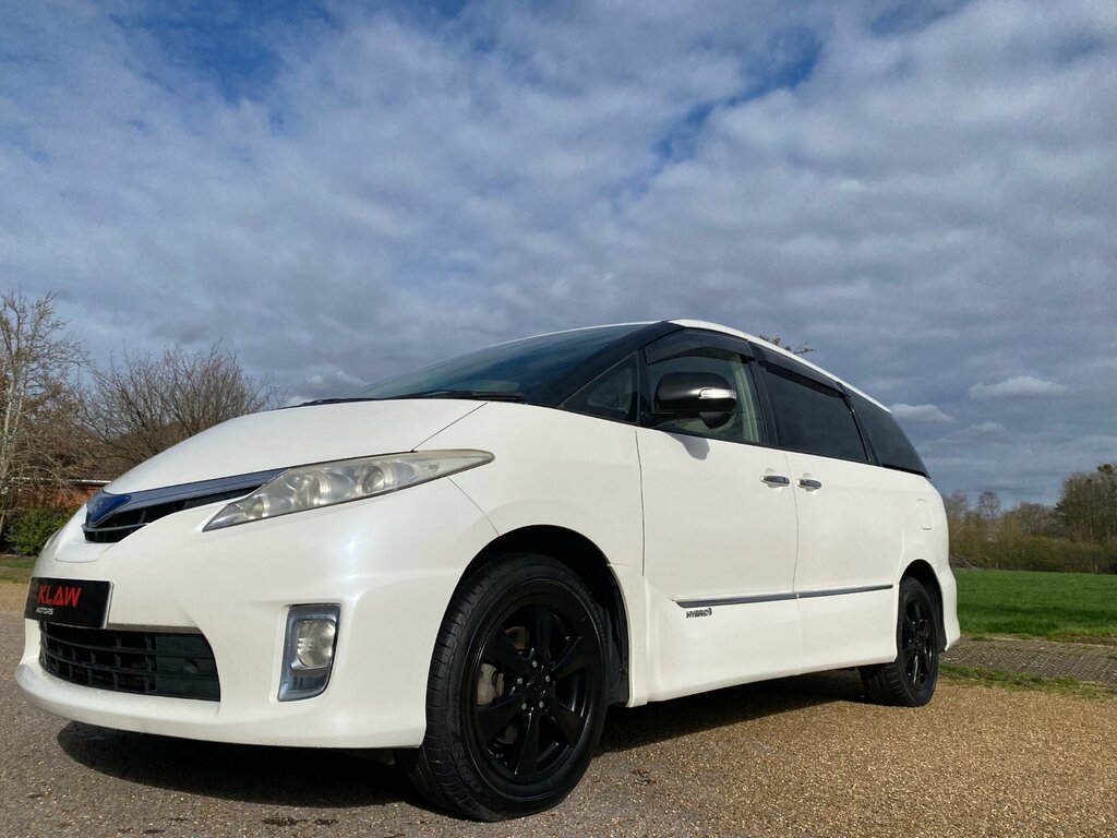 Toyota Estima 2.4 Hybrid X E Four Cvt 7 Seats Mpv White #5