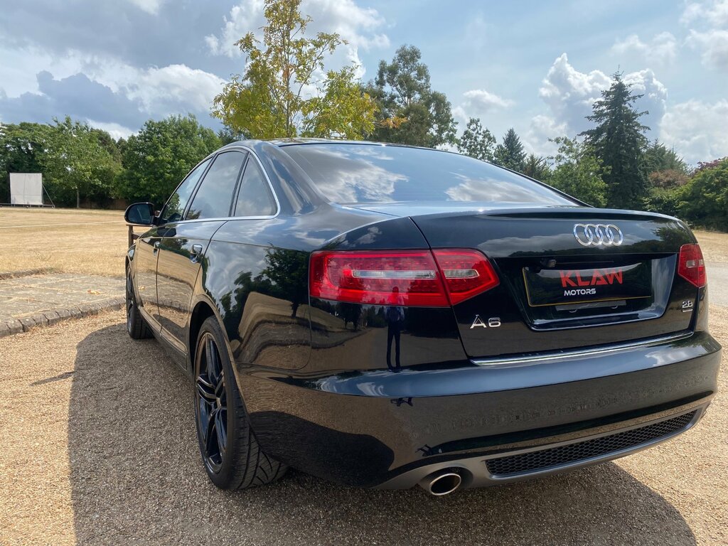 Audi A6 Saloon C6 Saloon 2.8 Fsi V6 S Line Tiptronic Quattro Euro Black #4