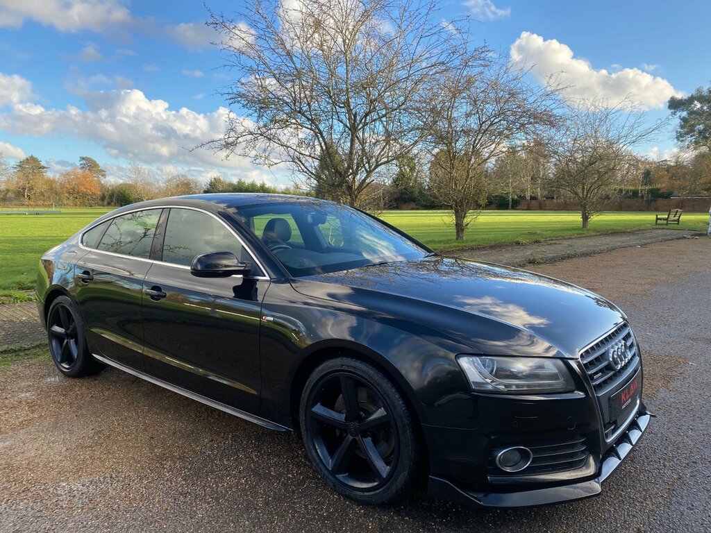 Audi A5 Tfsi S Line Sportback S Tronic Quattro Black #2
