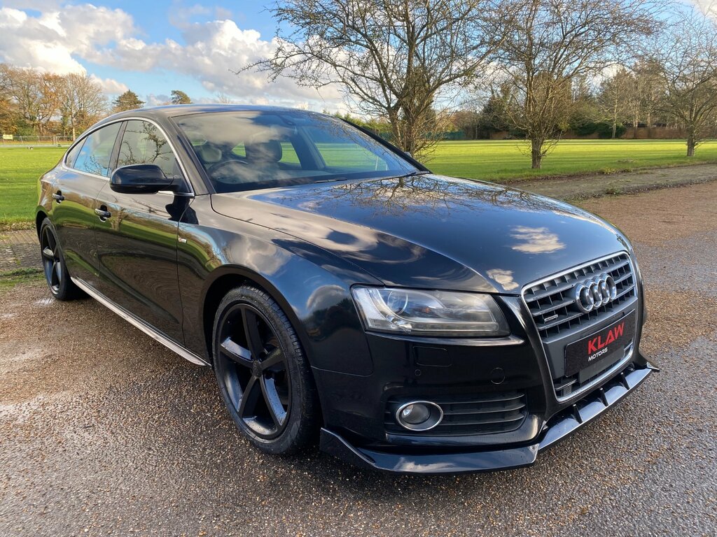 Audi A5 Tfsi S Line Sportback S Tronic Quattro Black #2