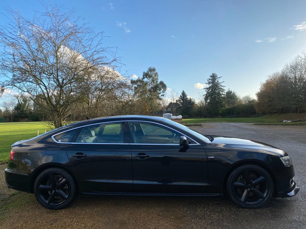 Audi A5 Tfsi S Line Sportback S Tronic Quattro Black #3