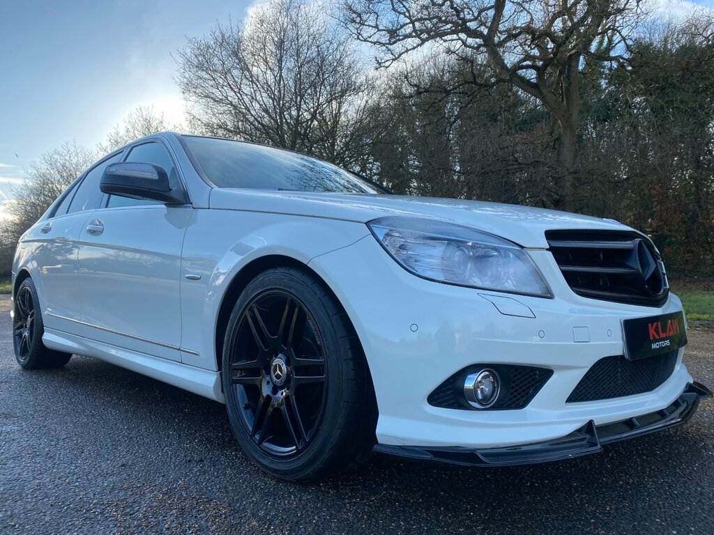 Mercedes-Benz C Class C Class 2.5 C250 V6 Sport G-tronic Euro5 Au White