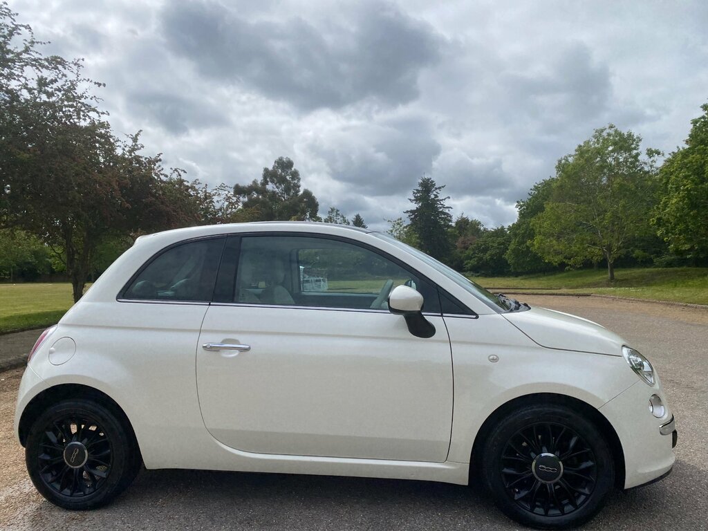 Fiat 500 0.9 Twinair Lounge Panroof Euro 6Ss White #4