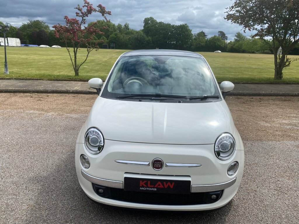 Fiat 500 0.9 Twinair Lounge Panroof Euro 6Ss White #6