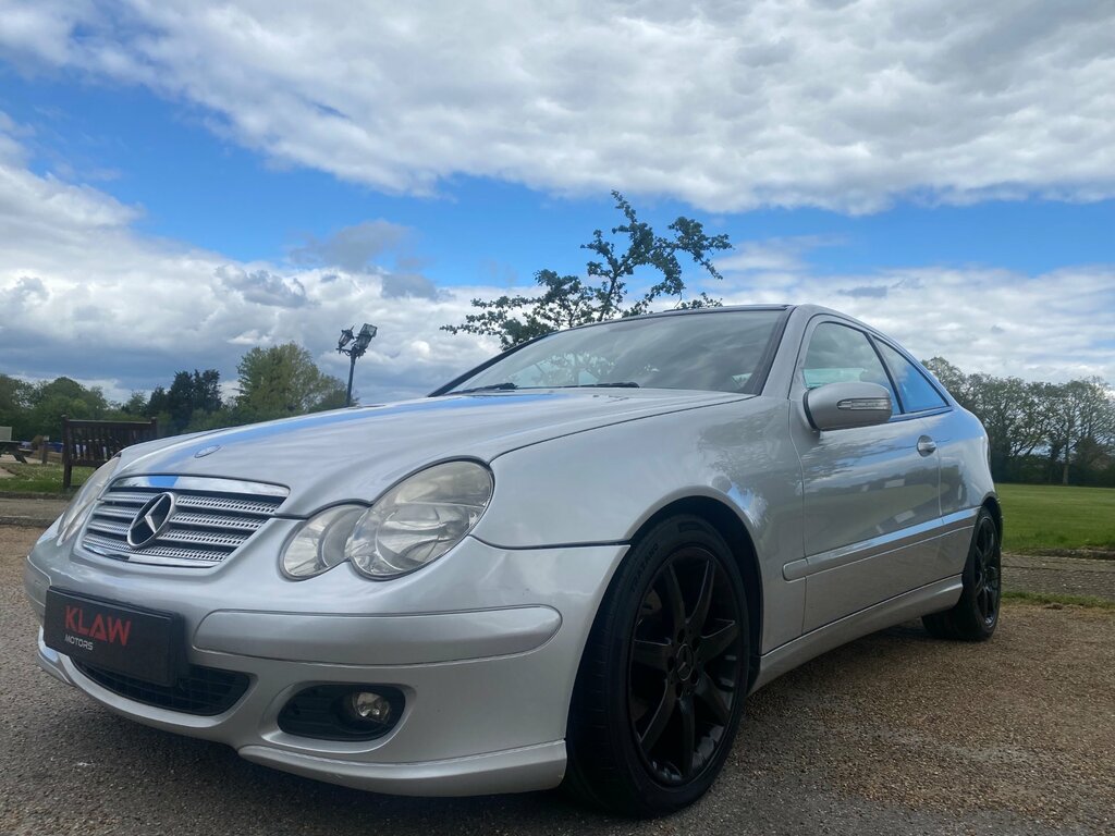 Mercedes-Benz C Class 1.8 C200 Kompressor Se Coupe Silver #5