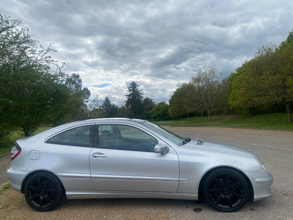 Mercedes-Benz C Class 1.8 C200 Kompressor Se Coupe Silver #3
