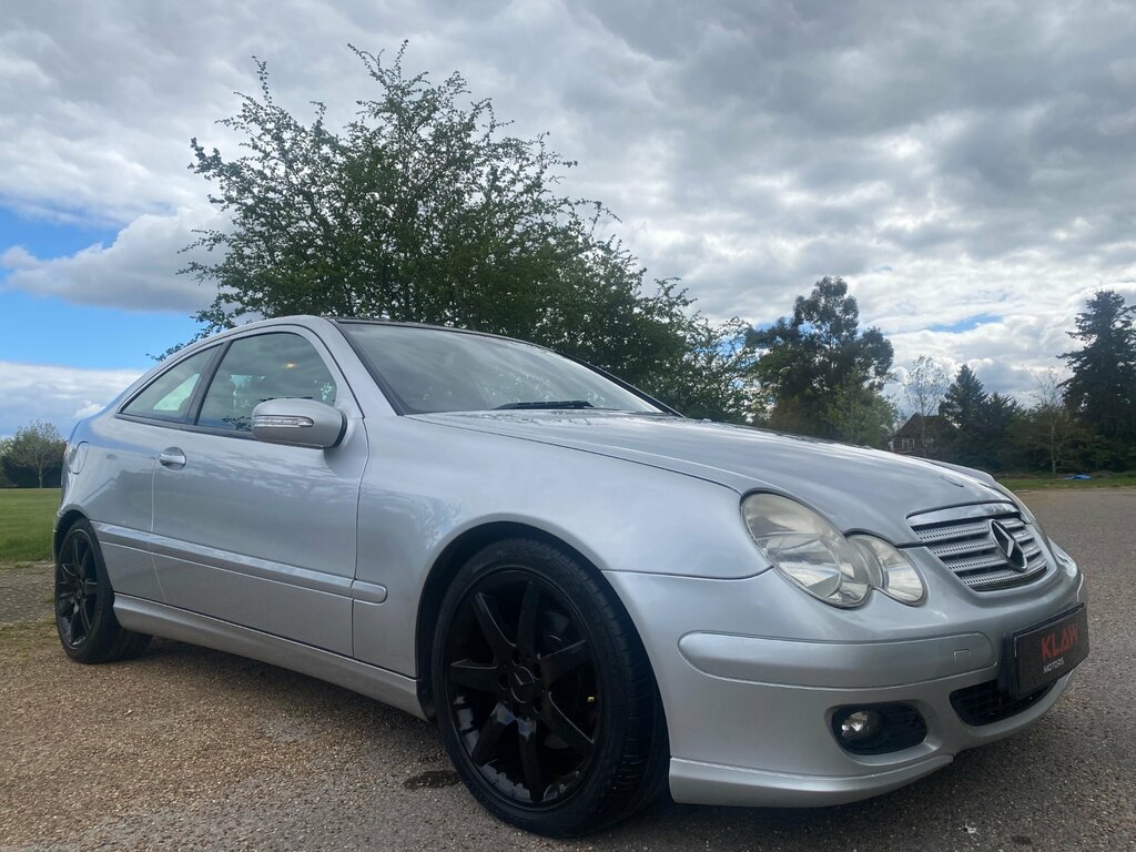 Mercedes-Benz C Class 1.8 C200 Kompressor Se Coupe Silver