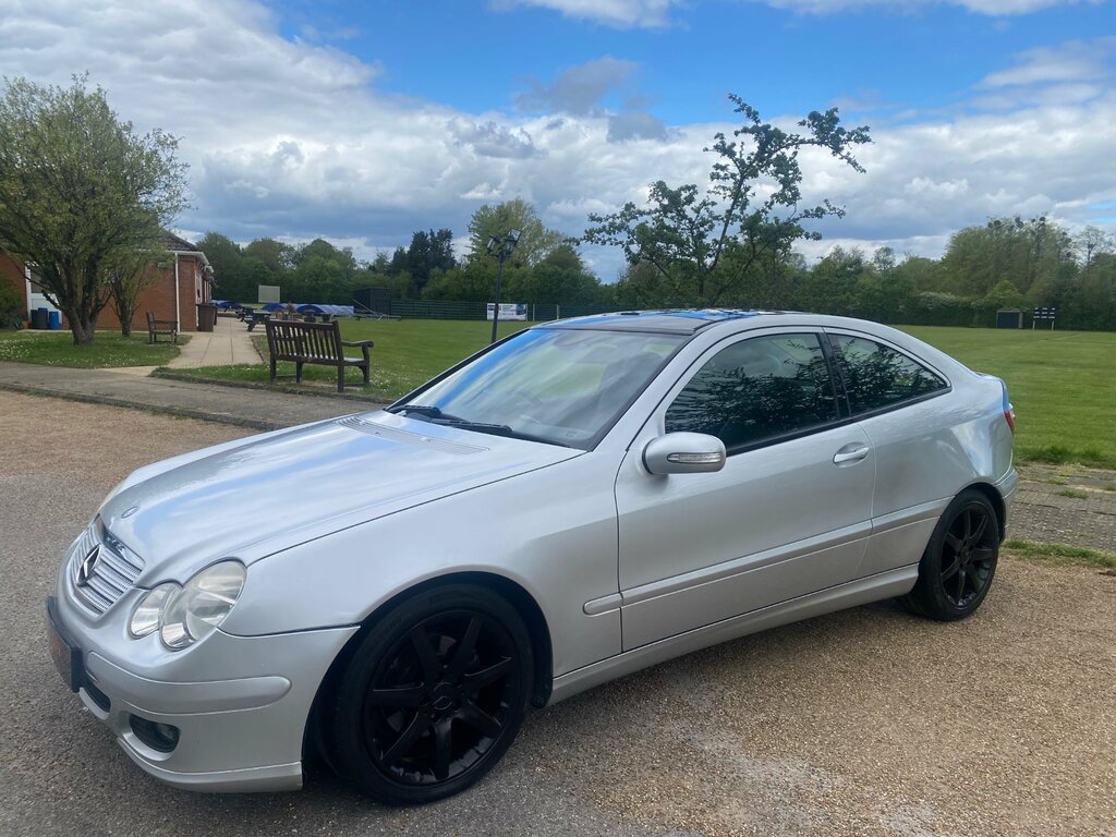 Mercedes-Benz C Class 1.8 C200 Kompressor Se Coupe Silver #6