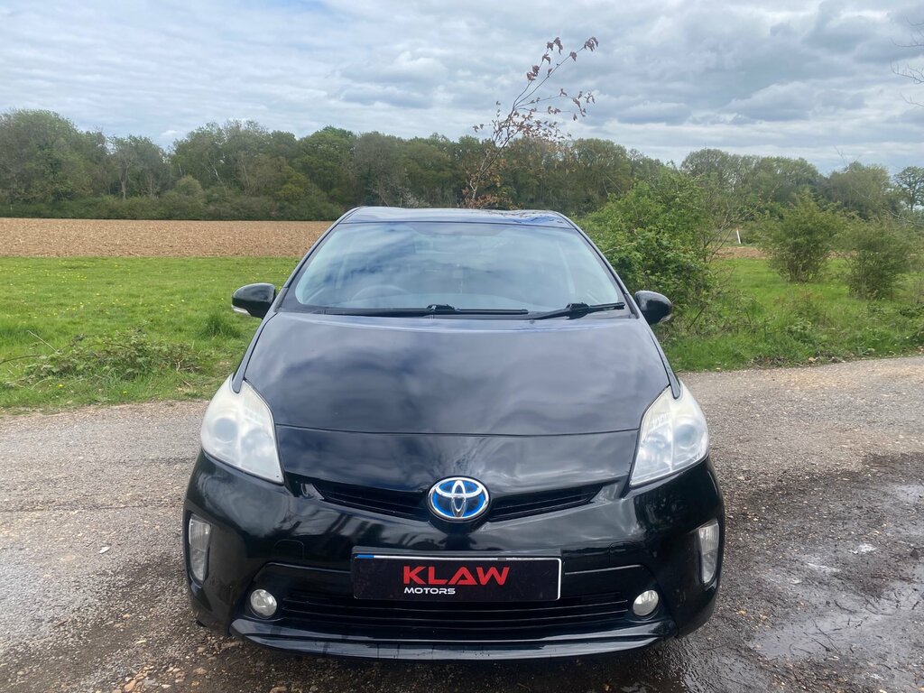 Toyota Prius 1.8 Vvt-h T3 Hatchback Hybrid Cvt Euro Black #5