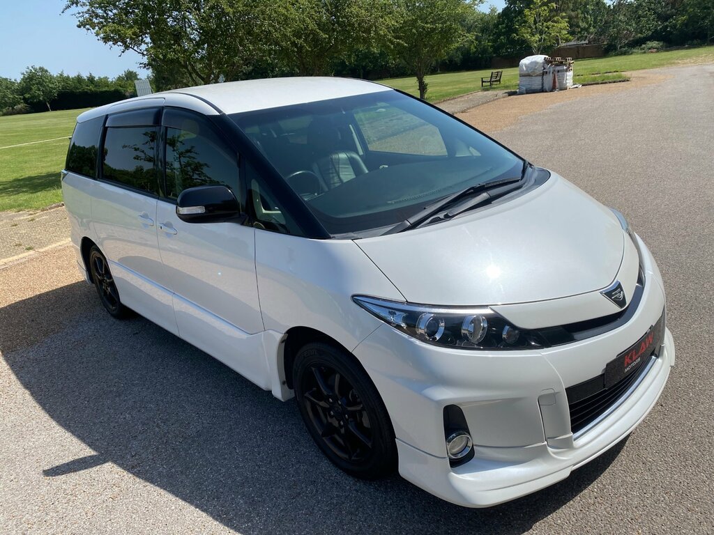 Toyota Estima 2.4 Aeras Leather Package Facelift 7 Sea White #6