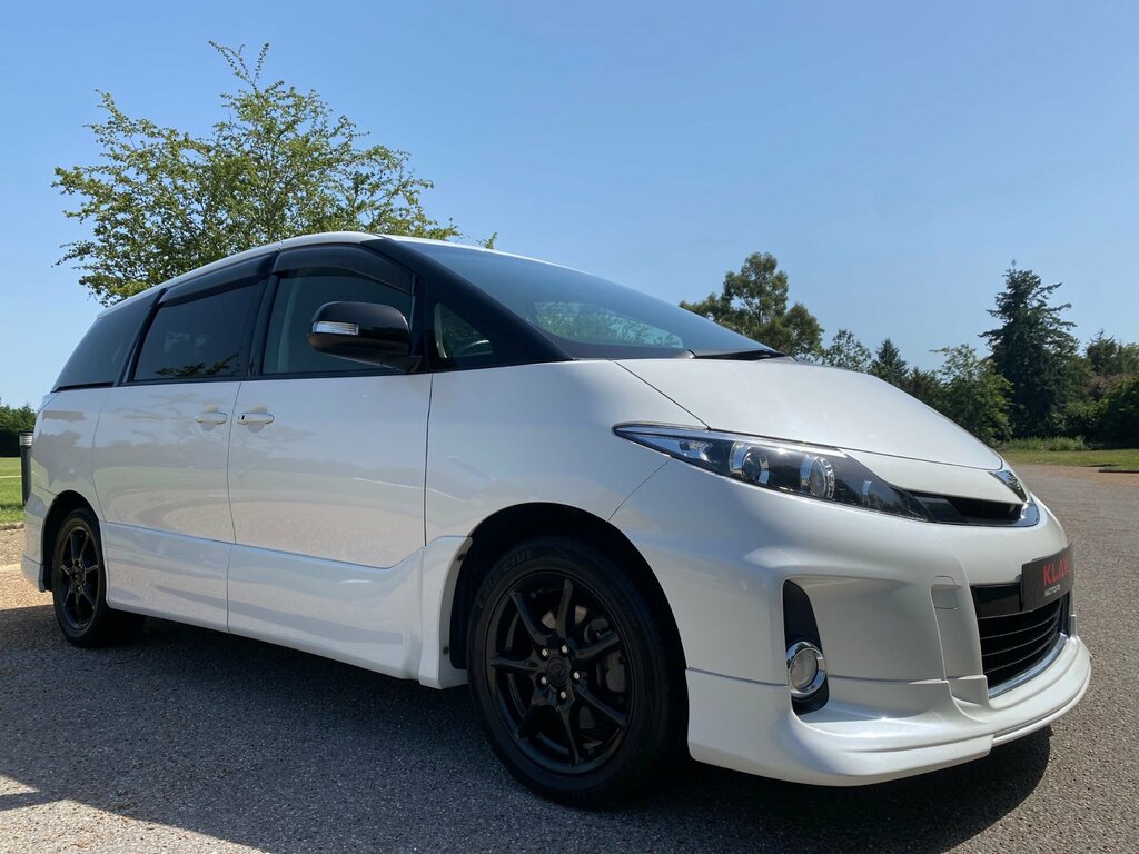 Toyota Estima 2.4 Aeras Leather Package Facelift 7 Sea White
