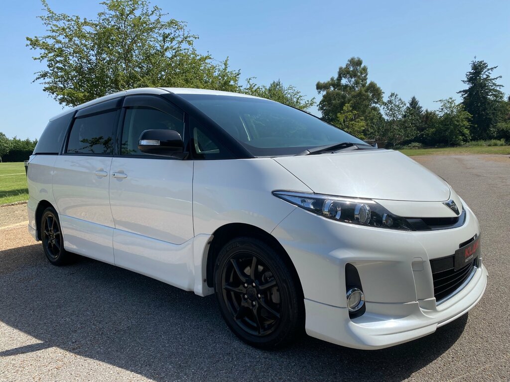 Toyota Estima 2.4 Aeras Leather Package Facelift 7 Sea White #3