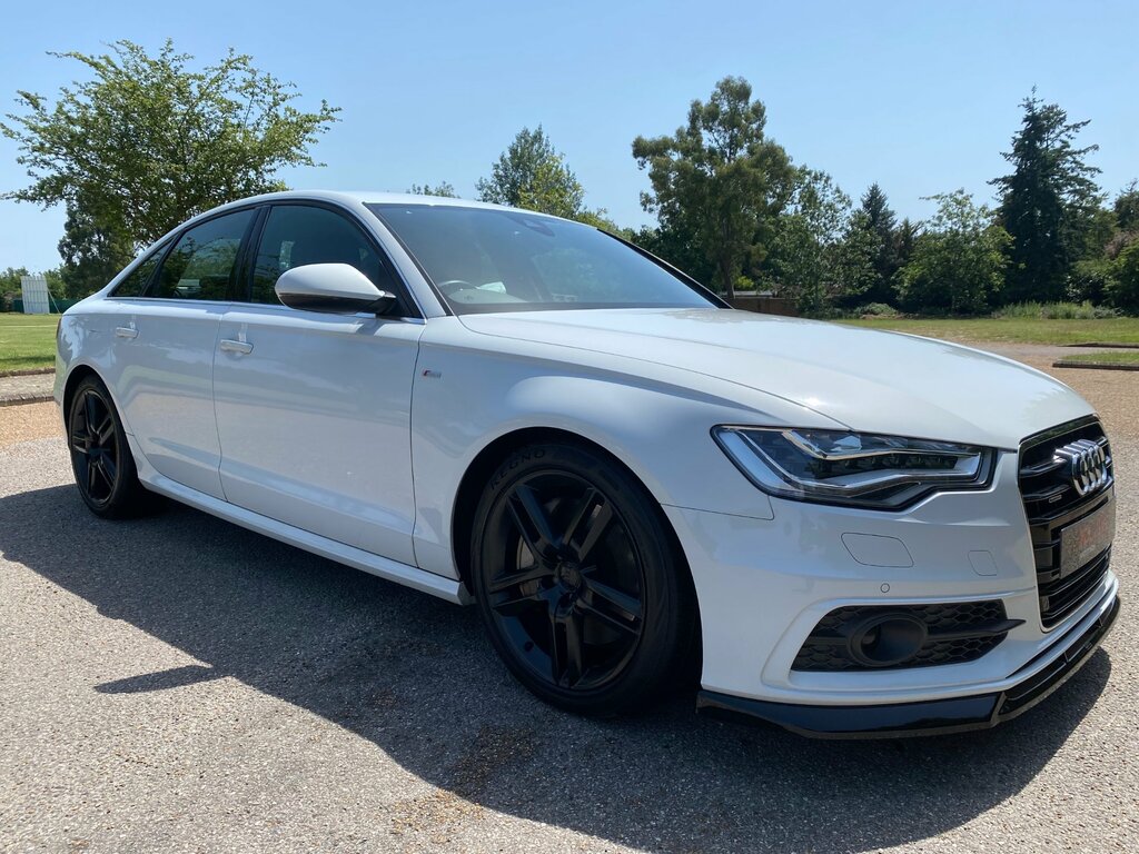 Audi A6 C7 S Line 3.0 Tfsi V6 Supercharged S Tronic Quattr White