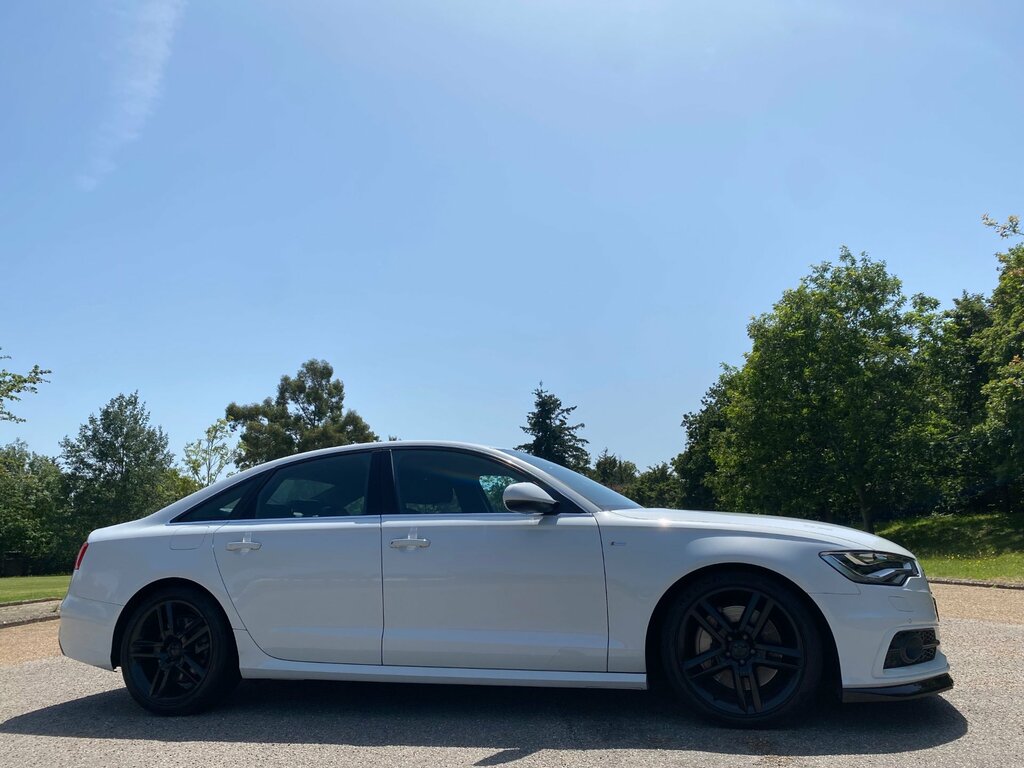 Audi A6 C7 S Line 3.0 Tfsi V6 Supercharged S Tronic Quattr White #4
