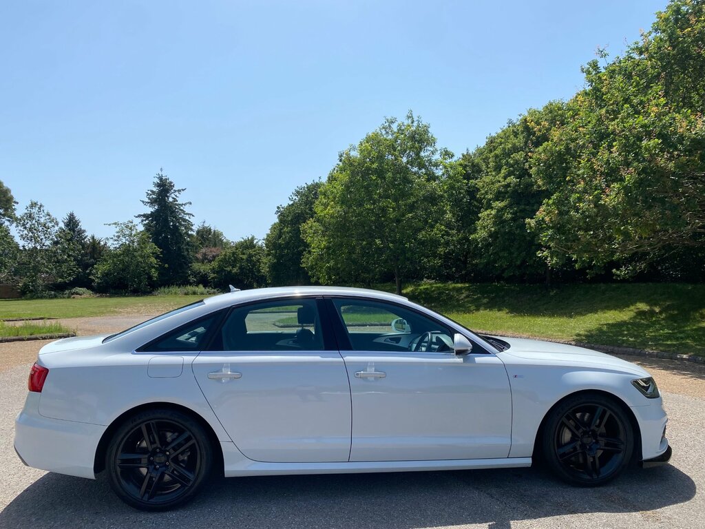 Audi A6 C7 S Line 3.0 Tfsi V6 Supercharged S Tronic Quattr White #5
