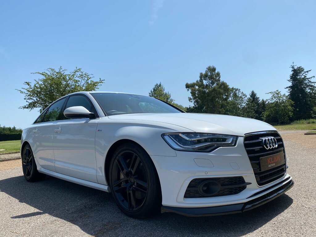 Audi A6 C7 S Line 3.0 Tfsi V6 Supercharged S Tronic Quattr White #2